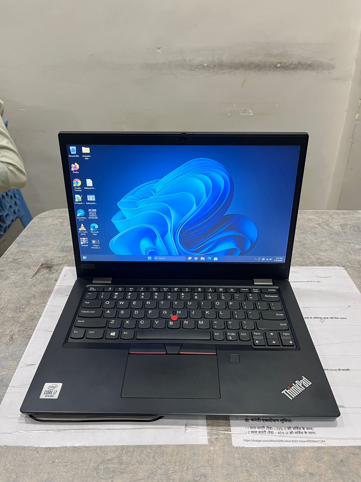 Lenovo ThinkPad L13 Refubrished Laptop