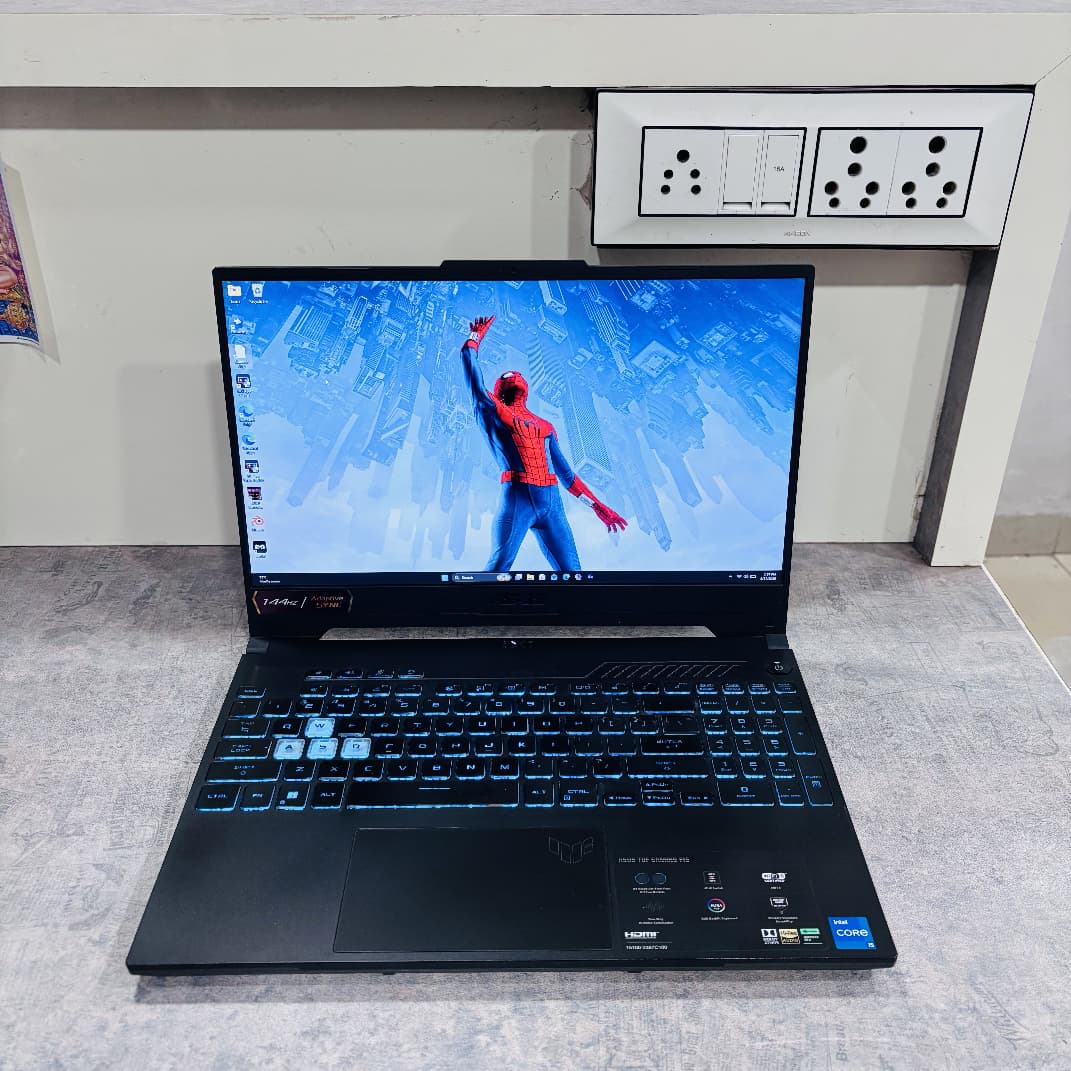 ASUS TUF Gaming F15 Intel Core i5 12th Gen H series – (16 GB/512 GB SSD/Windows 11 Home/4 GB Graphics/NVIDIA GeForce RTX 3050/144 Hz/95 W) FX507ZC4-HN116WS Gaming Laptop