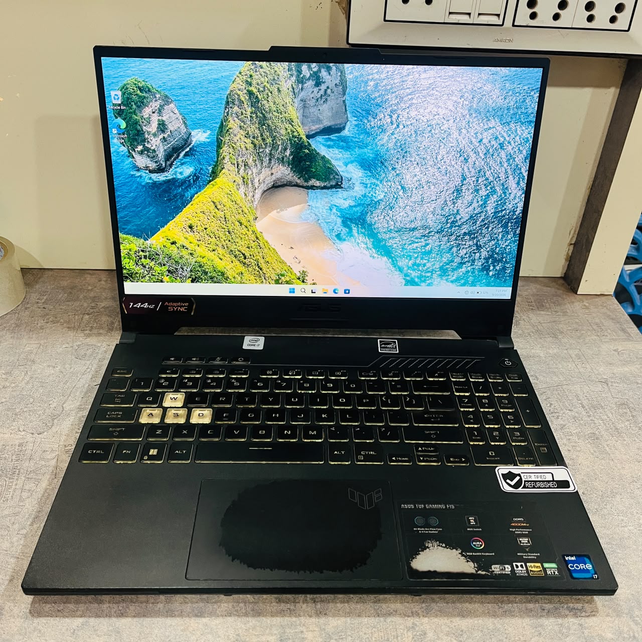 ASUS TUF Gaming F15 FX507ZE/FX577ZE | Intel Core i7 12th Gen | 16GB DDR5 | 1TB NVMe SSD | RTX 3050 Ti 4GB