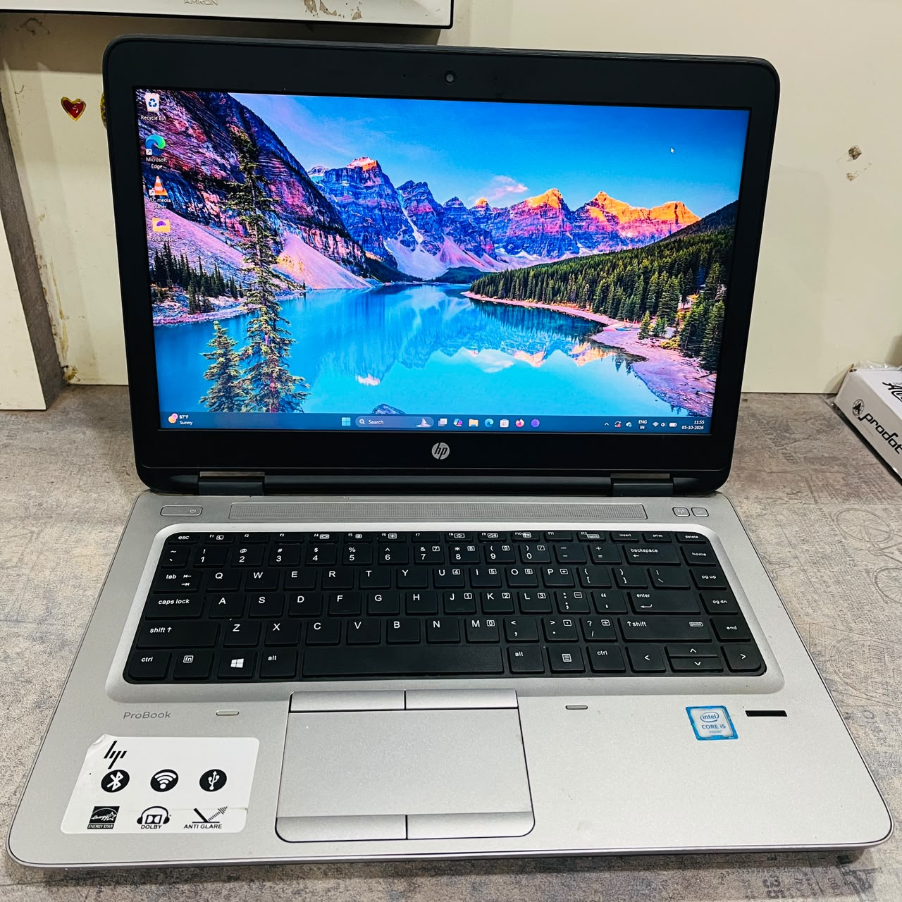 HP ProBook 640 G2 | Intel Core i5 6th Gen 6300U | 8GB RAM | 500GB SATA HDD |intel(R) HD graphics 520 3.9GB Shared Graphics | Used Laptop