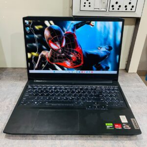 Lenovo AMD Ryzen 5 Quad Core 5500H – (8GB RAM DDR4/ 512GB NVME SSD/Windows 11 Home/4 GB Dedicated Graphics NVIDIA GeForce RTX 2050) 82K2 IN Gaming Laptop (15.6 Inch, Black) backlight keyboard - BudgetLappy